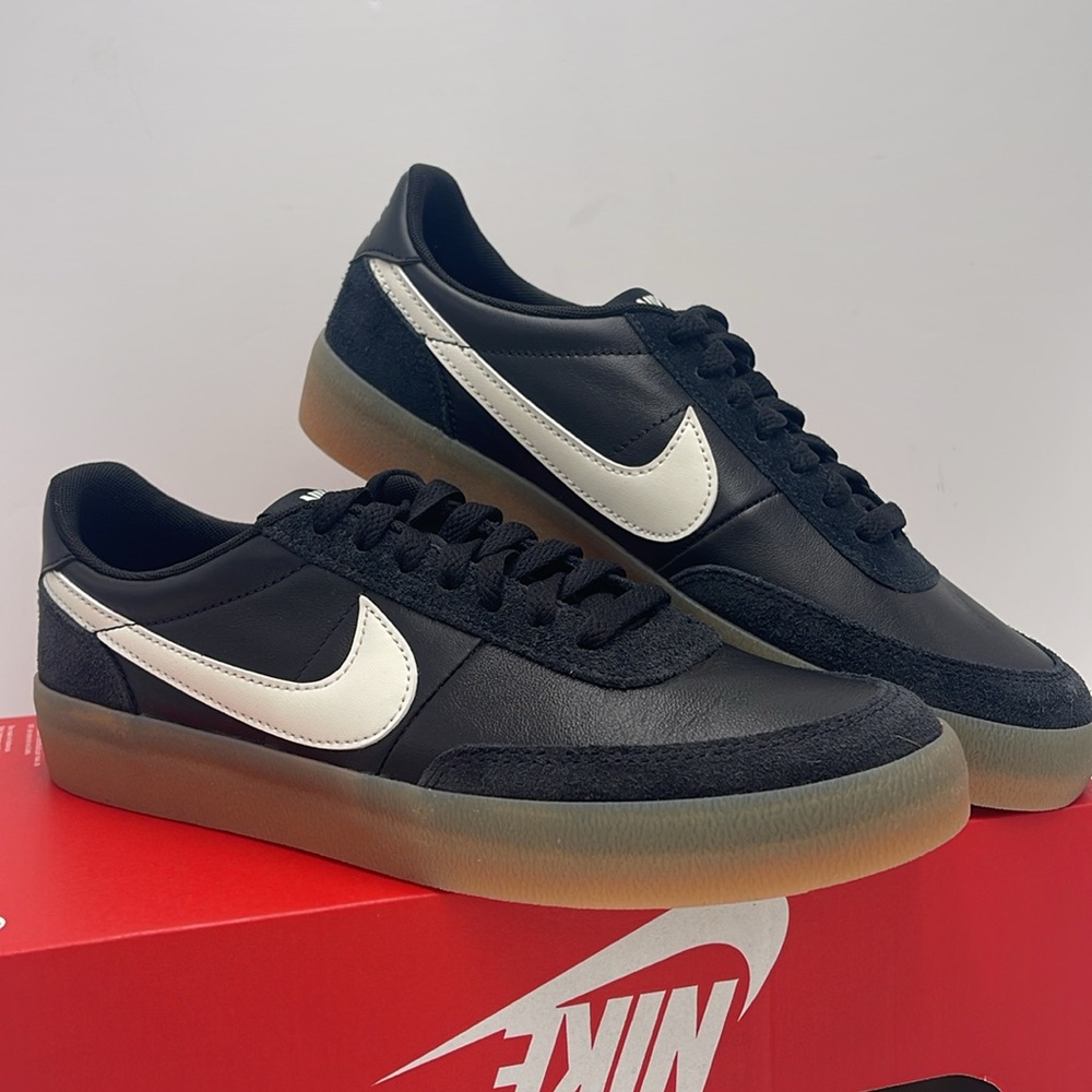 Nike WMNS Black Leather Sneakers with White Swoosh Nike Killshot 2
FZ5630-001 - Picture 5 of 16